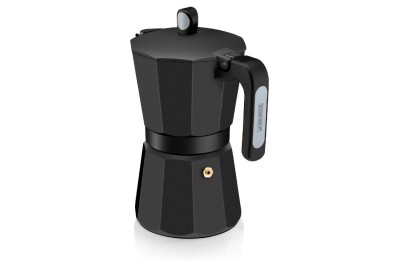 CAFETERA NOIR 6 TAZAS INDUCTION ALUM. MONIX