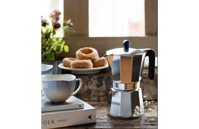 CAFETERA INDUCTION EXPRES  6 TAZAS ALUMINIO MONIX