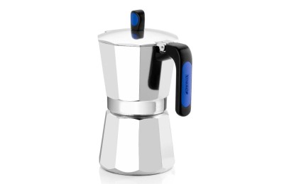 CAFETERA INDUCTION EXPRES  6 TAZAS ALUMINIO MONIX