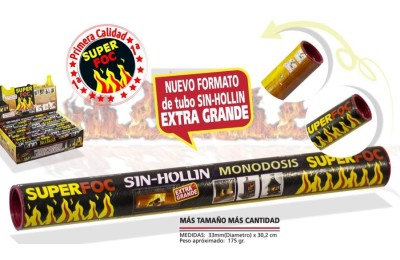 CARTUCHO DESHOLLINADOR SUPER FOC 175 GRS.