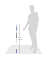 MANGO MAYA EXTENSIBLE ALUMINIO CON ROSCA 2'40MTS.