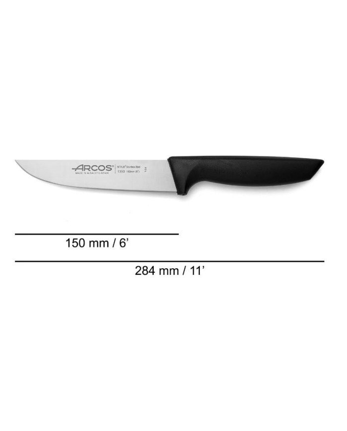 CUCHILLO ARCOS MOD.NIZA PANERO PERLADO 150MM. 135300