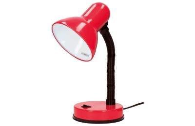 FLEXO SOBREMESA BELL E27 25W. ROJO