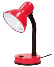 FLEXO SOBREMESA BELL E27 25W. ROJO