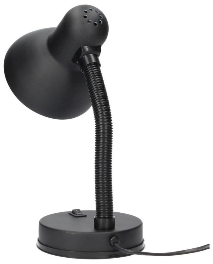FLEXO SOBREMESA BELL E27 25W. NEGRO