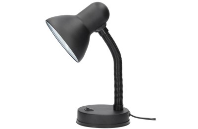 FLEXO SOBREMESA BELL E27 25W. NEGRO