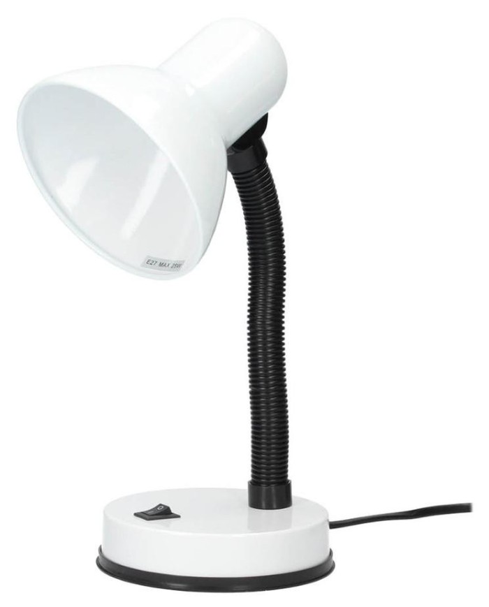 FLEXO SOBREMESA BELL E27 25W. BLANCO