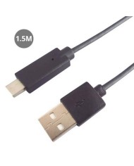 CABLE CARGADOR GSC USB TIPO C 2.0 1,5MTS