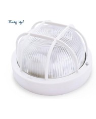APLIQUE OVALADO GSC PLASTICO E27 60W. 230V. BLANCO 000700152