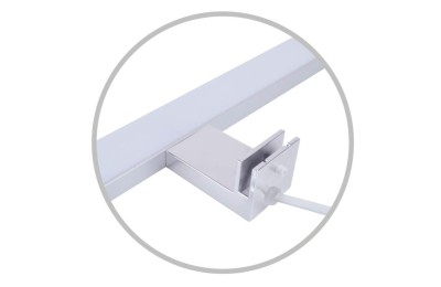 APLIQUE BAÑO GSC LED LAKSA ALUMINIO 8W. 40CMS. 6500K