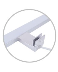 APLIQUE BAÑO LED GSC LAKSA ALUMINIO 8W. 6500K 40CMS. 203800042