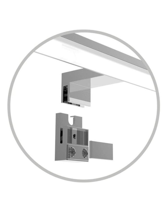 APLIQUE BAÑO LED GSC LAKSA ALUMINIO 8W. 6500K 40CMS. 203800042