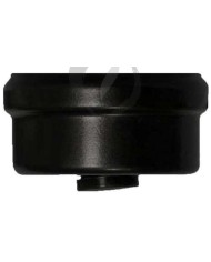 TE ESTUFA VITRIFICADA PELLET 80MM. 90º PVTE08090