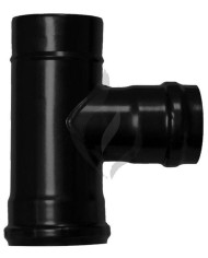 TE ESTUFA VITRIFICADA PELLET 80MM. 90º PVTE08090