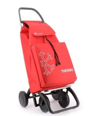 CARRO ROLSER SAQUET TERMO LN 4 RUEDAS ROJO
