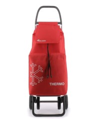CARRO ROLSER SAQUET TERMO LN 4 RUEDAS ROJO
