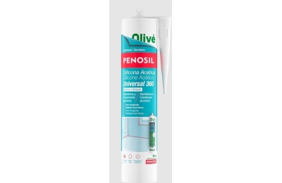 SILICONA ACIDA 280ML.GRIS PENOSIL
