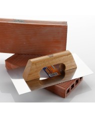 LLANA INOXIDABLE ALYCO 300X150MM. MANGO MADERA        195770