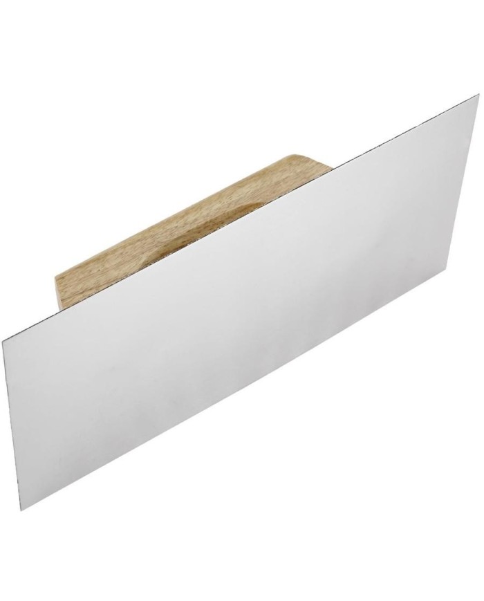 LLANA INOXIDABLE ALYCO 300X150MM. MANGO MADERA        195770