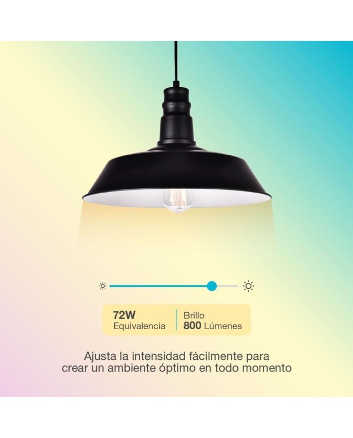 BOMBILLA LED ESTANDAR INTELIGENTE WIFI 9W. E27 800LM (200º) 200651001