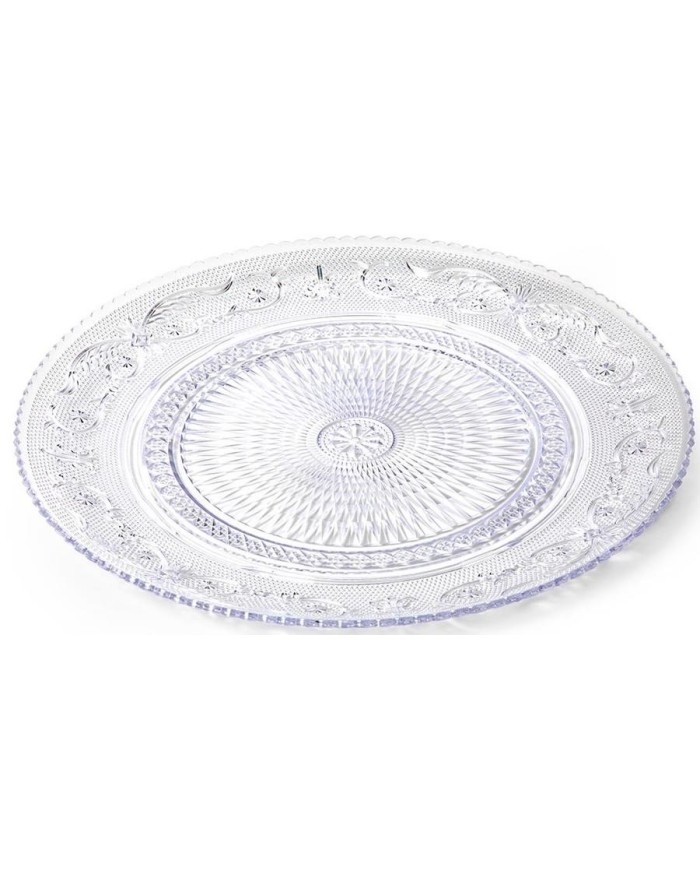 PLATO REDONDO PLASTICFORTE MOD.CRYSTAL 25 CMS.