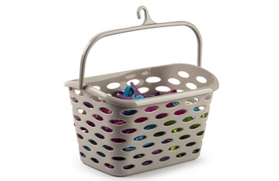 CESTA PINZAS PLASTICFORTE MOD. AIRE VRM 21X26X15CMS.