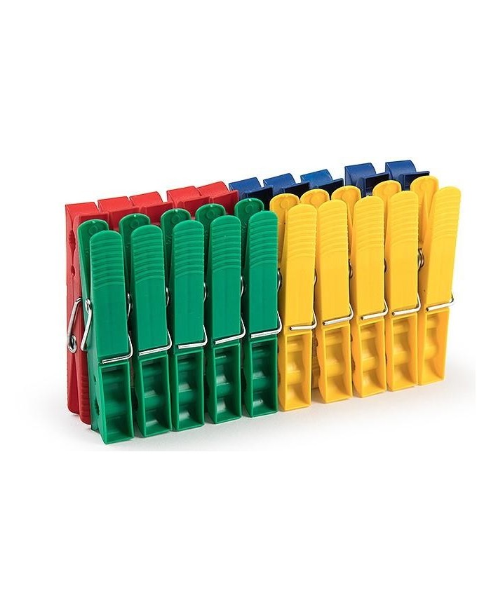 PINZA DE ROPA PLASTICFORTE 20UDS.