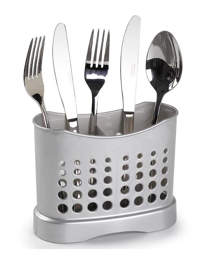 ESCURRECUBIERTOS PLASTICFORTE HOLES PLATA