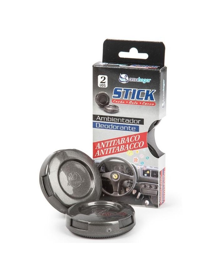 AMBIENTADOR COCHE ANTITABACO AMAHOGAR 2U