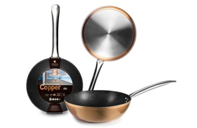 SARTEN HONDA ALUMINIO NATURA COPPER 28CM. IBILI