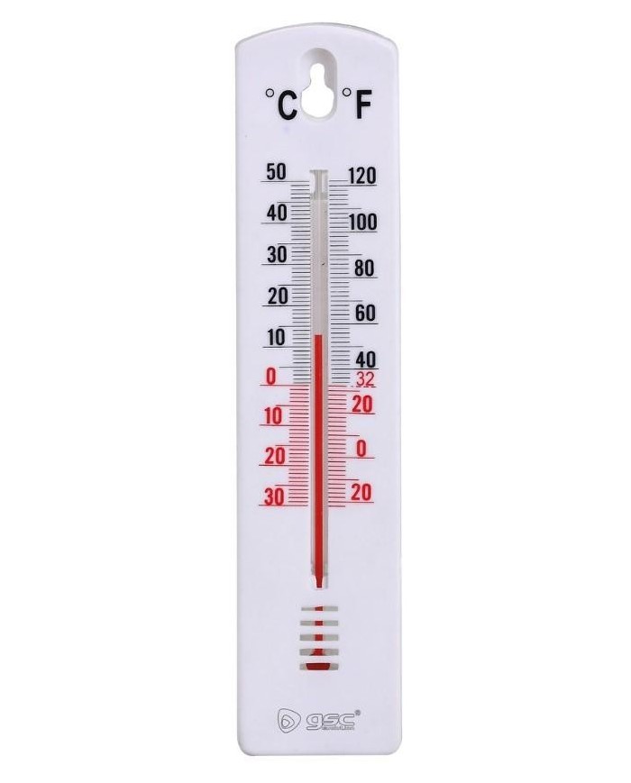 TERMOMETRO ANALOGICO GSC CELSIUS/FAHRENHEIT 20CMS. 502065000