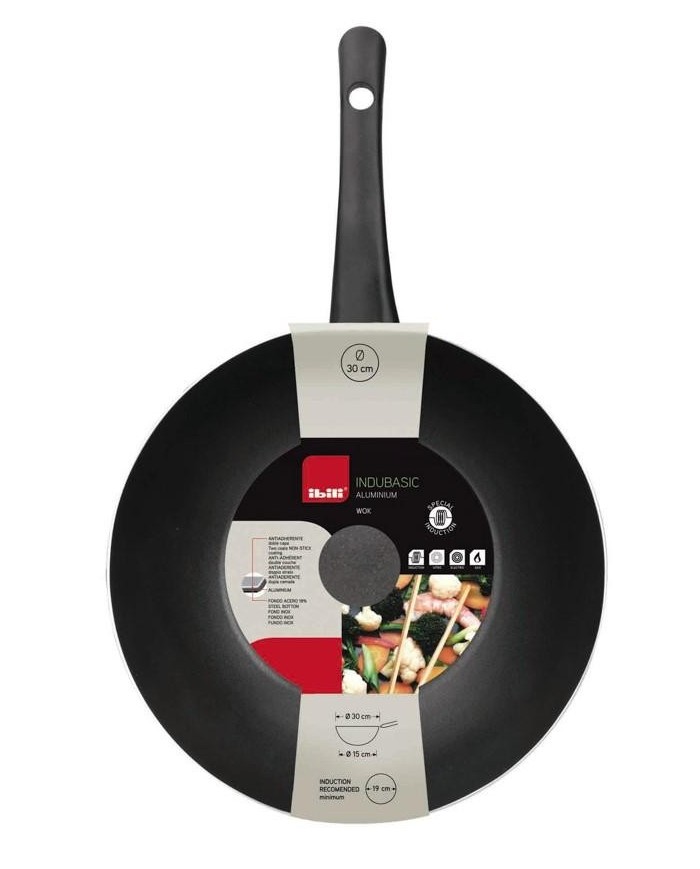 WOK IBILI INDUBASIC 30CMS. 406130