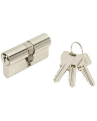 CILINDRO MCM NIQUEL 60MM. 30X30 LEVA CORTA