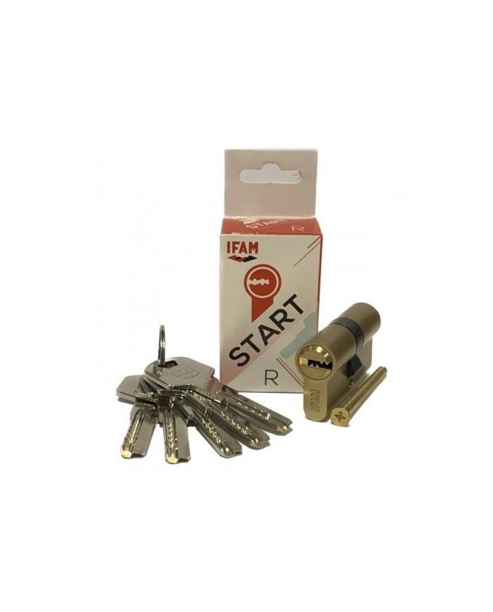 CILINDRO IFAM START-R SEGURIDAD LATON 70MM. 35X35 LEVA CORTA
