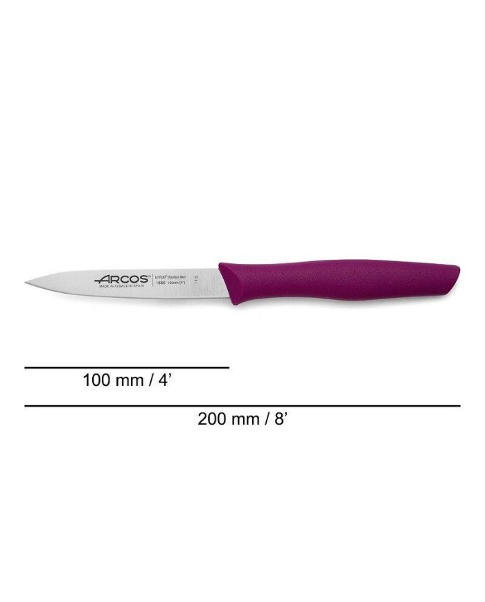CUCHILLO ARCOS MOD.NOVA MONDADOR ROSA 100 MM. 188631