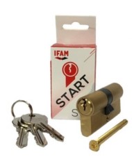 CILINDRO IFAM START-S LATON 60MM. 30X30 LEVA LARGA