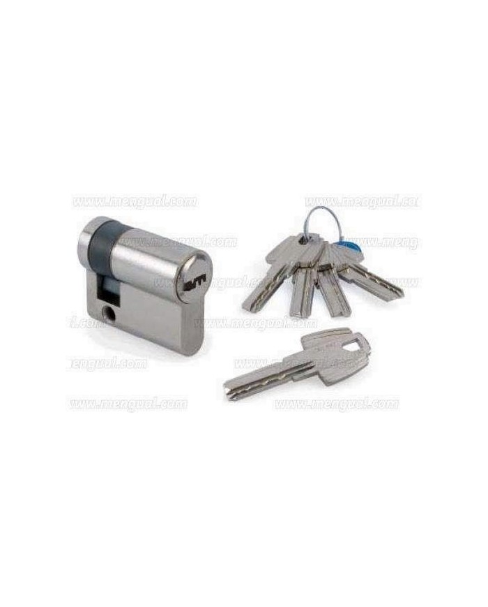 CILINDRO TESA NIQUELADO 5200/30-10 (2219) LEVA CORTA