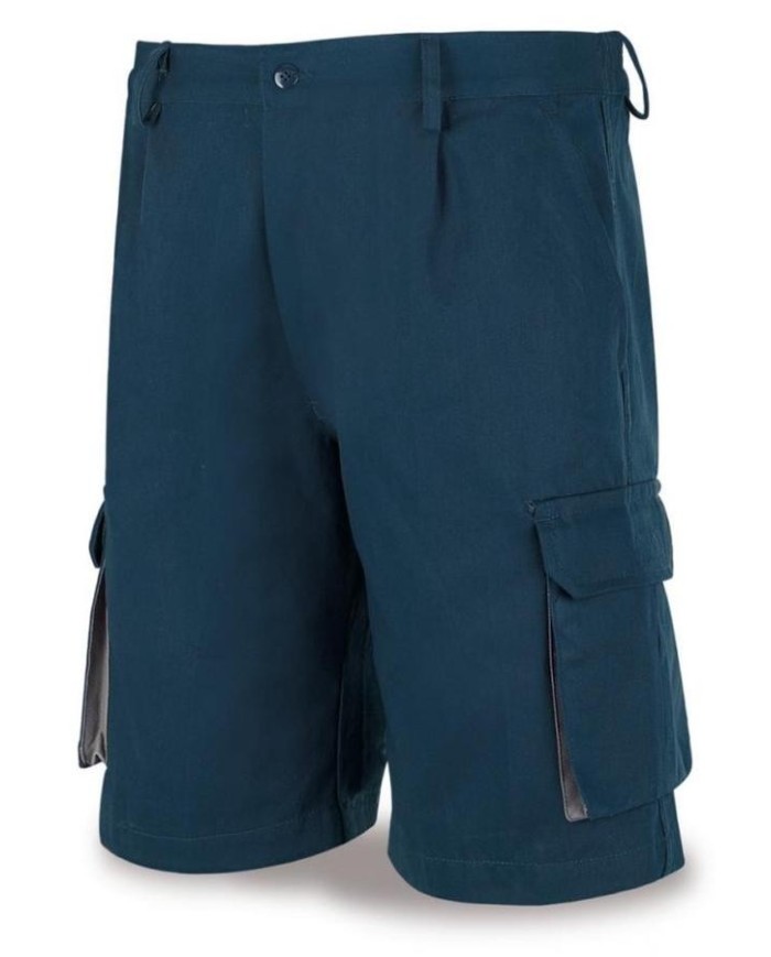 BERMUDAS ALGODON MARCA AZUL MARINO T-42/44 488STOPAM