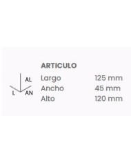 PORTARROLLOS TATAY MARTINS INOX.