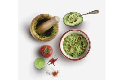 MORTERO DE BAMBU IBILI