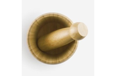 MORTERO DE BAMBU IBILI