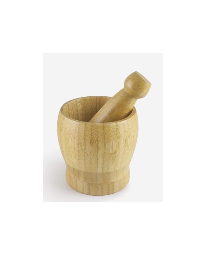 MORTERO DE BAMBU IBILI