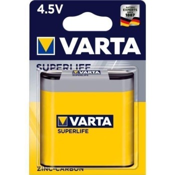 PILA VARTA SUPERLIFE 4'5V 3R12 BLISTER.