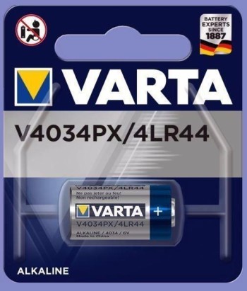 PILA VARTA ESPECIAL 4LR44/V4034PX BLISTER.