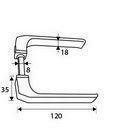 CERRADURA YALE Nº124HPR 100MM