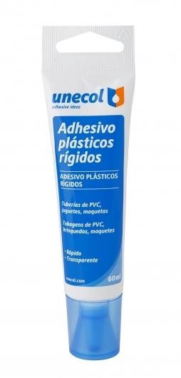 PEGAMENTO UNECOL PLASTICOS RIGIDOS 60ML.