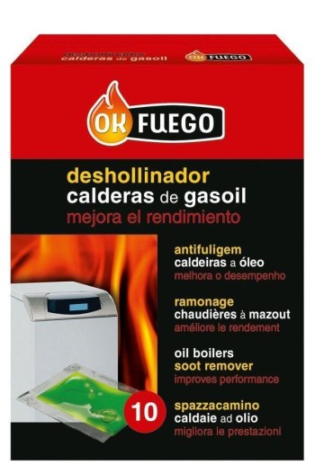 DESHOLLINADOR ESTUFA GASOIL OKFUEGO C/10