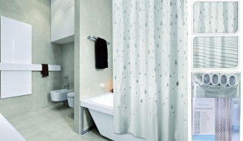 CORTINA DE DUCHA BATHROOM SOLUTION180X180 CMS. 3AS