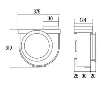 EXTRACTOR CATA DE HUMO COCINA MODELO GS-600