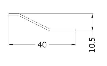 TAPAJUNTAS CERAMICA ALUMINIO ROBLE ADHESIVO 4-985 AMIG